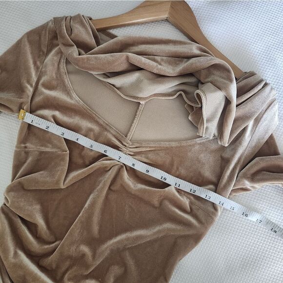 Deadly Dames Film Noir Dress Velvet rushed sides for perfect fitting - Picture 11 of 13